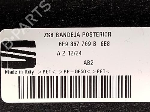 Rear parcel shelf SEAT ARONA (KJ7, KJP) 1.0 TSI | BP29889771C85