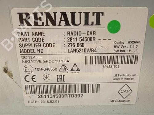 Radio RENAULT CLIO IV (BH_)  | BP13379263E6 