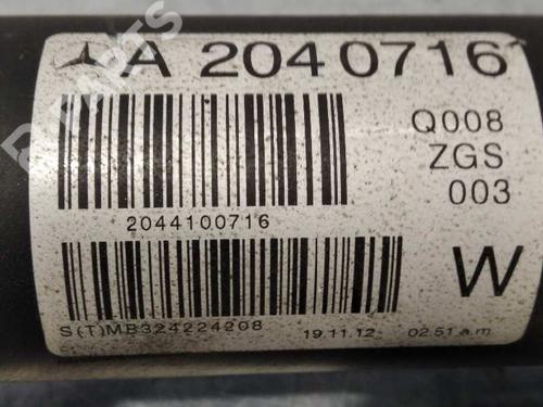 Driveshaft MERCEDES-BENZ C-CLASS (W204) C 220 CDI (204.008) | BP6081713M37 