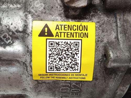 AC compressor PEUGEOT EXPERT Van (VF3A_, VF3U_, VF3X_) 2.0 HDi 120 | BP30124516M34 