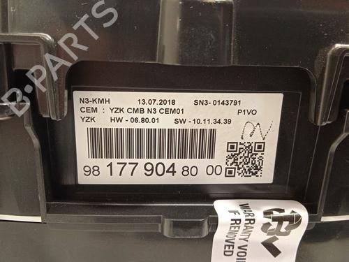 Instrument cluster OPEL COMBO Box Body/MPV (K9) 1.5 D | BP26208190C47 - Image 6