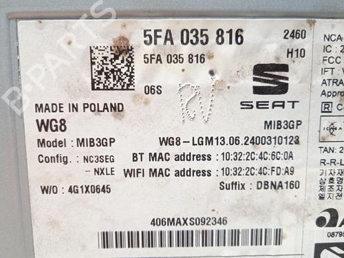 Electronic module CUPRA LEON (KL1, KU1, KUG) 1.5 TSI | BP30292891M83 