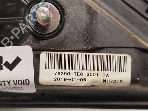Left mirror HONDA CIVIC X Hatchback (FC_, FK_) 1.0 VTEC | BP29748200C26 