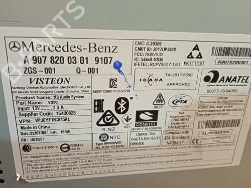 Radio MERCEDES-BENZ SPRINTER 4-t Van (B907, B910) 419 CDI RWD (907.643, 907.645, 907.647) | BP26207826E6 - Image 6