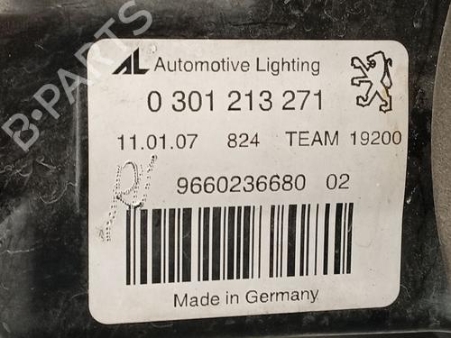 Left headlight PEUGEOT 407 (6D_) 2.0 HDi 135 (6DRHRH, 6DRHRE, 6DRHRG, 6DRHRJ) | BP30932056C28 