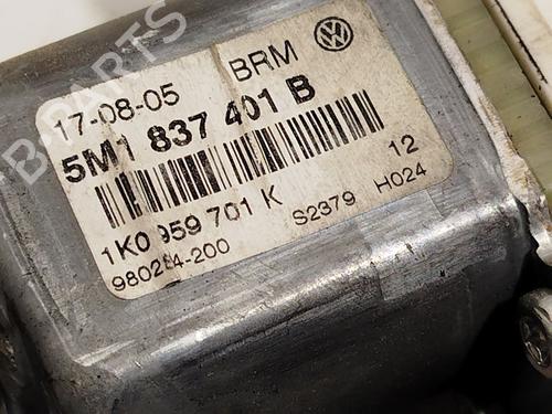 Front left window mechanism VW GOLF PLUS V (5M1, 521) 1.9 TDI | BP28514443C22 