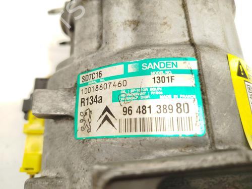 AC Kompressor PEUGEOT 407 (6D_) 2.0 HDi 135 (6DRHRH, 6DRHRE, 6DRHRG, 6DRHRJ) | BP30487659M34