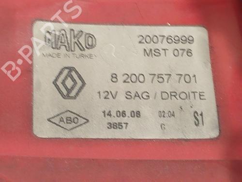 Right taillight RENAULT MEGANE II Saloon (LM0/1_) | BP27697820C35
