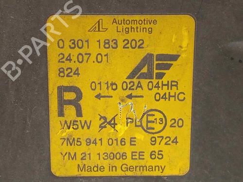 Right headlight FORD GALAXY I (WGR)  | BP16699450C29 