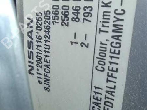 AC compressor NISSAN NOTE (E11, NE11) | BP10747550M34