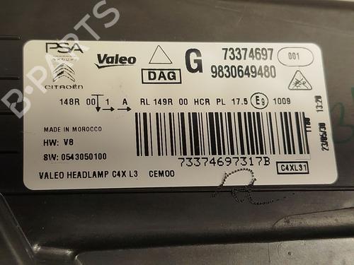 Left headlight CITROËN C4 III (BA_, BB_, BC_)  | BP29323575C28 