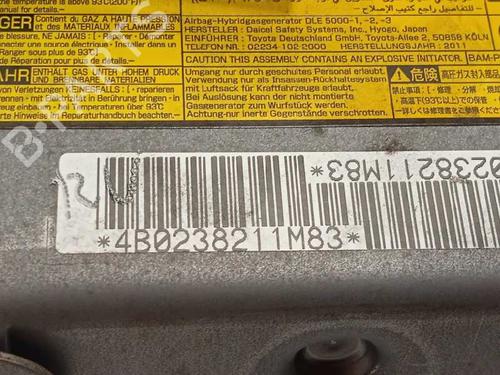 Driver airbag TOYOTA PRIUS (_W3_) 1.8 Plug-in Hybrid (ZVW30, ZVW35) | BP9747941C9 
