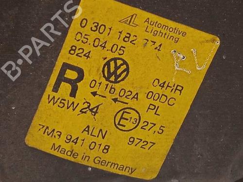 Right headlight SEAT ALHAMBRA (7V8, 7V9)  | BP10692352C29 