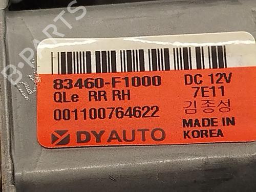 Rear right window mechanism KIA SPORTAGE IV (QL, QLE) 1.6 GDI | BP23861185C25 
