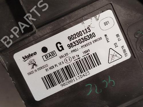 Left headlight PEUGEOT 208 II (UB_, UP_, UW_, UJ_)  | BP29351122C28 