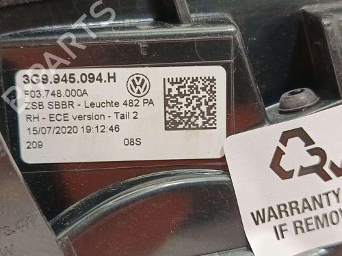 Right tailgate light VW PASSAT B8 Variant (3G5, CB5) 2.0 TDI | BP39466201C80 - Image 2