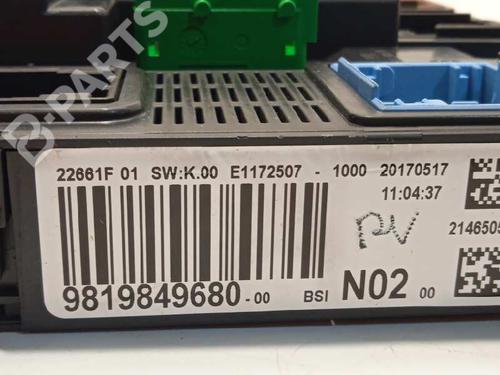 Fuse box PEUGEOT 208 I (CA_, CC_) 1.2 VTI 82 | BP11142201E1