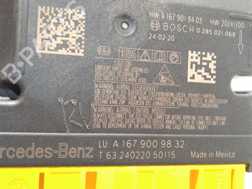 Airbag Kit MERCEDES-BENZ GLE Coupe (C167) AMG GLE 53 EQ Boost 4-Matic+ (167.361) | BP28605808C86