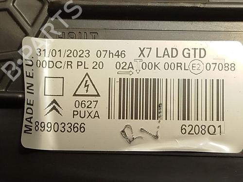 Left headlight CITROËN C5 III (RD_) 1.6 VTi 120 (RD5FS8, RD5FSA) | BP29268034C28 