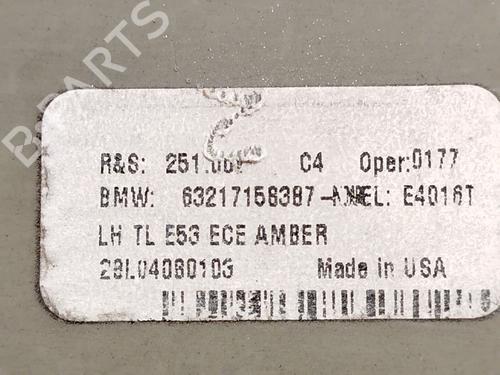Left taillight BMW X5 (E53) 3.0 i | BP26611105C34 