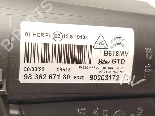 Left headlight CITROËN C3 III (SX)  | BP29401553C28 
