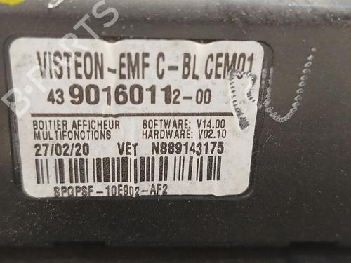 Display monitor CITROËN BERLINGO Box Body/MPV (K9) 1.5 BlueHDi 75 | BP28576500C48 