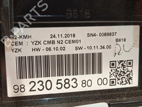 Instrument cluster CITROËN C3 III (SX)  | BP9702976C47 