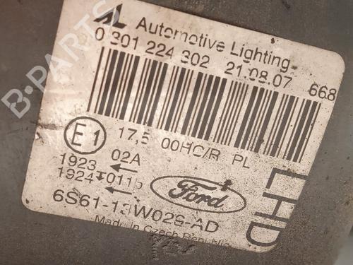 Right headlight FORD FIESTA V (JH_, JD_) 1.3 | BP30437801C29