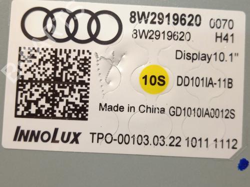 Display monitor AUDI A5 Sportback (F5A, F5F) 40 TDI Mild Hybrid quattro | BP26208552C48