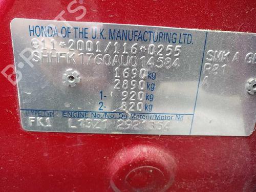 Right front brake caliper HONDA CIVIC VIII Hatchback (FN, FK) 1.4 (FK1, FN4) | BP11561958M104 