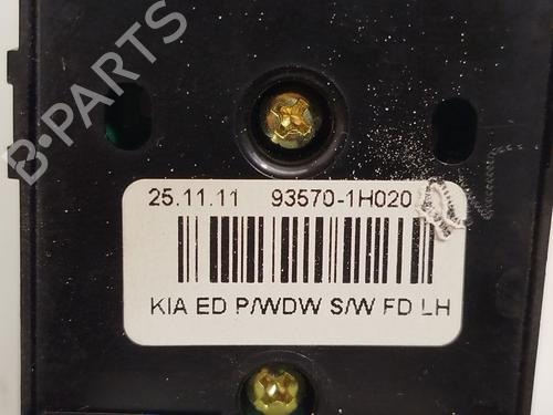 Left front window switch KIA CEE'D SW (ED) 1.6 CRDi 90 | BP28184535I27 