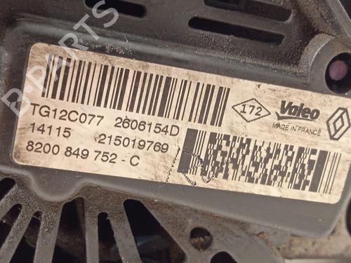 Alternator RENAULT MEGANE III Hatchback (BZ0/1_, B3_) 1.2 TCe (BZ2B, BZ11) | BP24996811M7 - Image 4