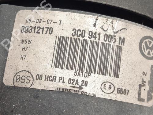 Left headlight VW PASSAT B6 (3C2) 2.0 TDI 16V | BP20172732C28  - Image 5
