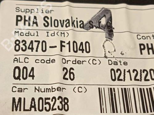 Rear left window mechanism KIA SPORTAGE IV (QL, QLE) 1.7 CRDi | BP7792186C24 
