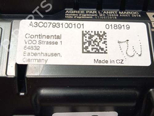 Instrument cluster SEAT ARONA (KJ7, KJP) 1.0 TSI | BP26017393C47