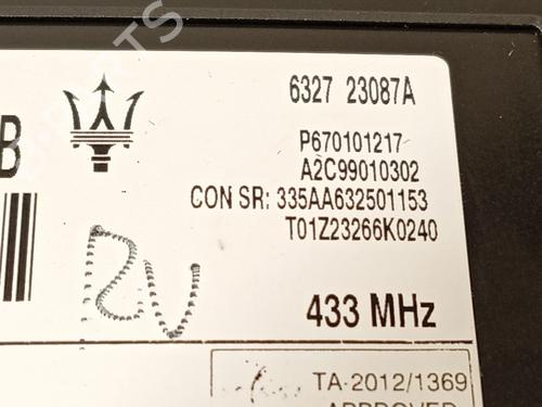 Electronic module MASERATI LEVANTE SUV (M161) 3.0 D Q4 | BP33817018M83 - Image 5
