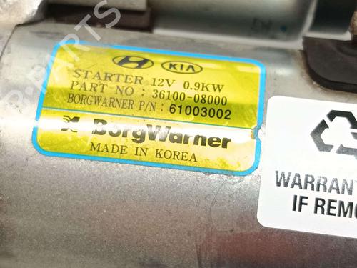 Starter KIA CEED (CD) 1.5 T-GDI Eco-Dynamics+ | BP39688334M8 - Image 5