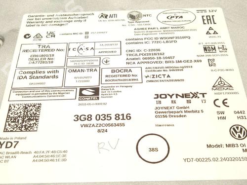Electronic module VW POLO VI (AW1, BZ1, AE1) 1.0 TSI | BP38440512M83 - Image 6