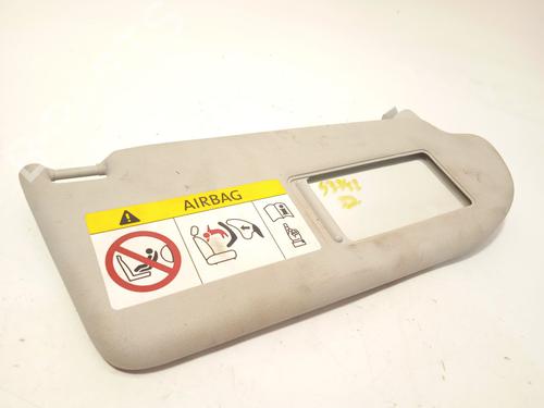Used Right sun visor Right sun visor 26446011 26446011