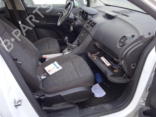 Left mirror OPEL MERIVA B MPV (S10) 1.4 (75) | BP25136763C26 