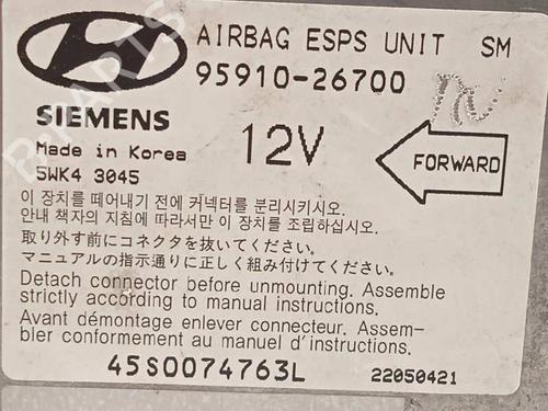 ecu-airbags-hyundai-santa-fe-i-sm-20-crdi-9591026700-5wk43045-2000-2001-2002-2003-2004-2005-2006-12113989 main image