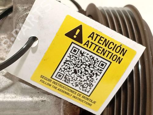 AC compressor RENAULT MEGANE IV Hatchback (B9A/M/N_) 1.5 Blue dCi 115 (B9A6) | BP38196905M34  - Image 5