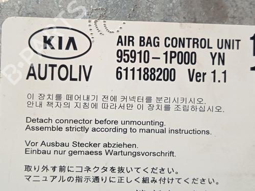 ECU airbags KIA VENGA (YN) 1.6 CRDi 128 | BP26396600M53