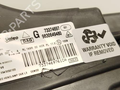 Left headlight CITROËN C4 III (BA_, BB_, BC_)  | BP29247696C28 