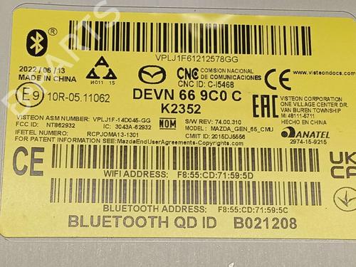 Electronic module MAZDA 2 Hatchback (DL, DJ) 1.5 SKYACTIV-G M Hybrid | BP39068048M83  - Image 5