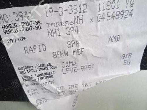 Display monitor SKODA RAPID Spaceback (NH1) 1.6 TDI | BP11802144C48 - Image 28