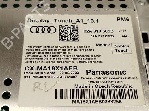 Display monitor AUDI A1 Sportback (GBA) 25 TFSI | BP30060221C48