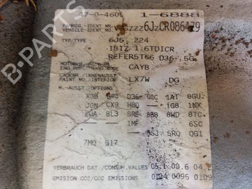 AC compressor SEAT IBIZA IV (6J5, 6P1) 1.6 TDI | BP30933840M34