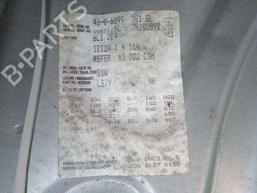 Left headlight SEAT IBIZA III (6L1) 1.4 16V | BP30001024C28