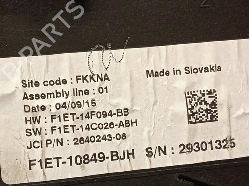 Instrument cluster FORD FOCUS III  | BP16777360C47 